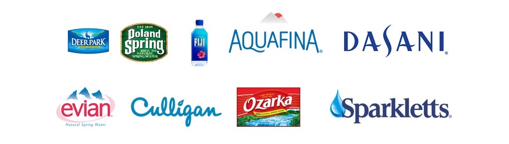 Bottled Water Brands - Logos
