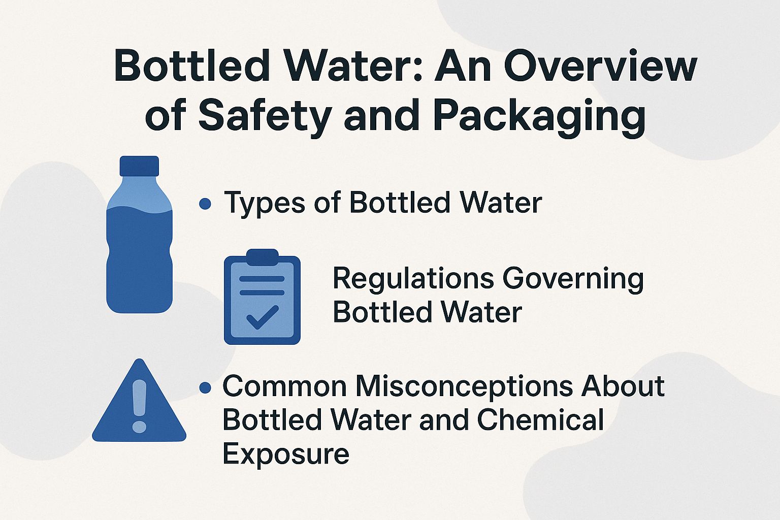 Bottled Water: An Overview of Safety and Packaging